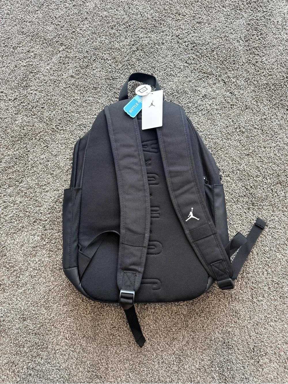 NEW NIKE JORDAN BLACK ESSENTIALS BACKPACK BOOKBAG Style: MA0923-023